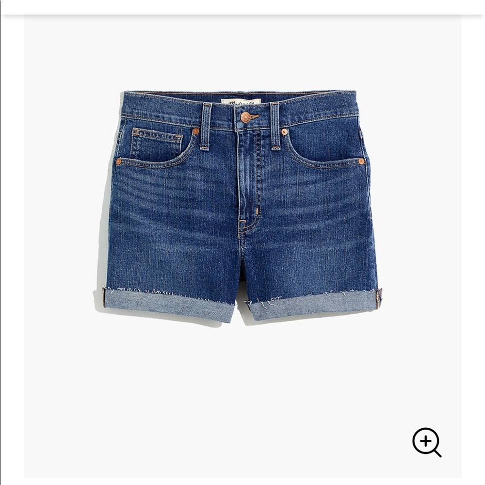 Like New Madewell High Waisted Denim Shorts